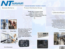 Tablet Screenshot of navair.com